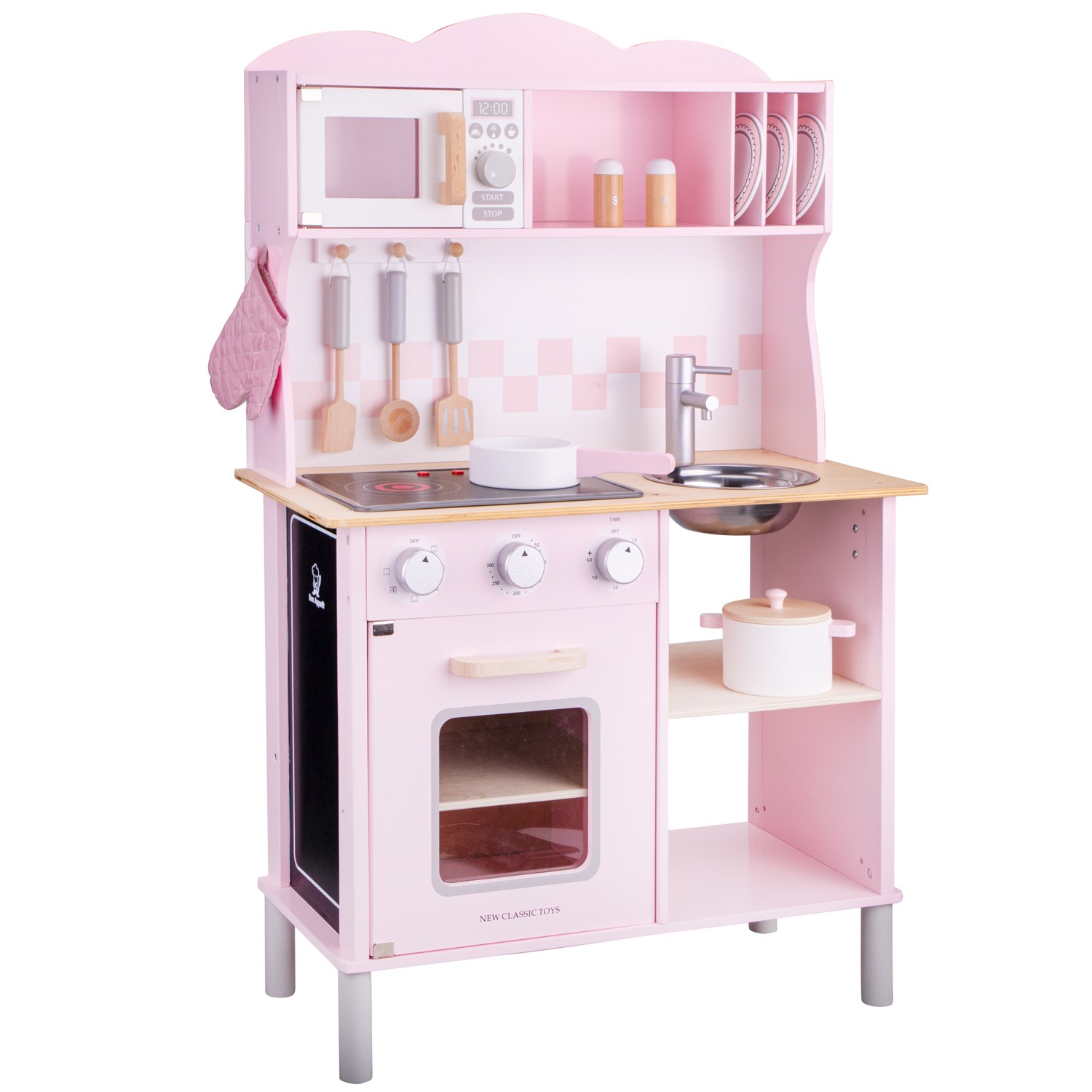 Kinderkeuken - Modern - Elektrische Kookplaat - Roze | Classic Toys