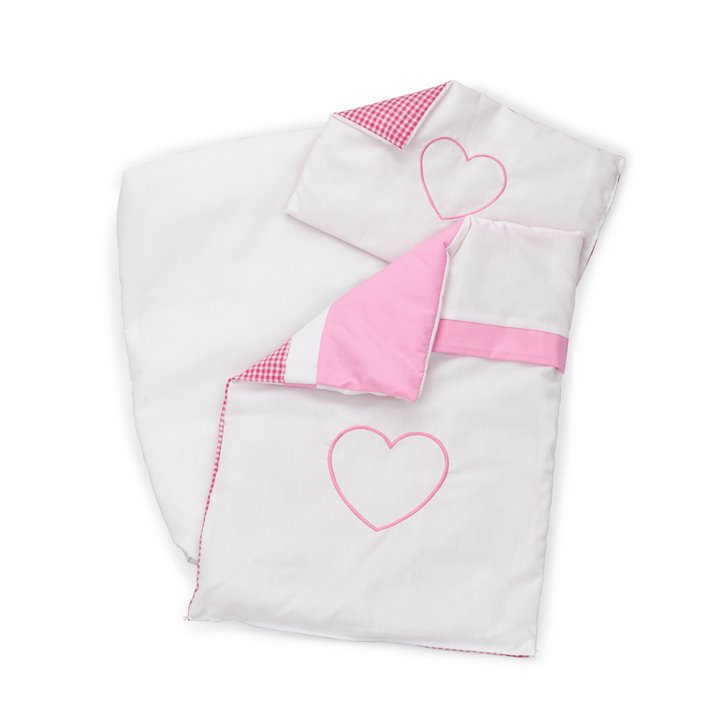 Poppenbeddengoed - roze